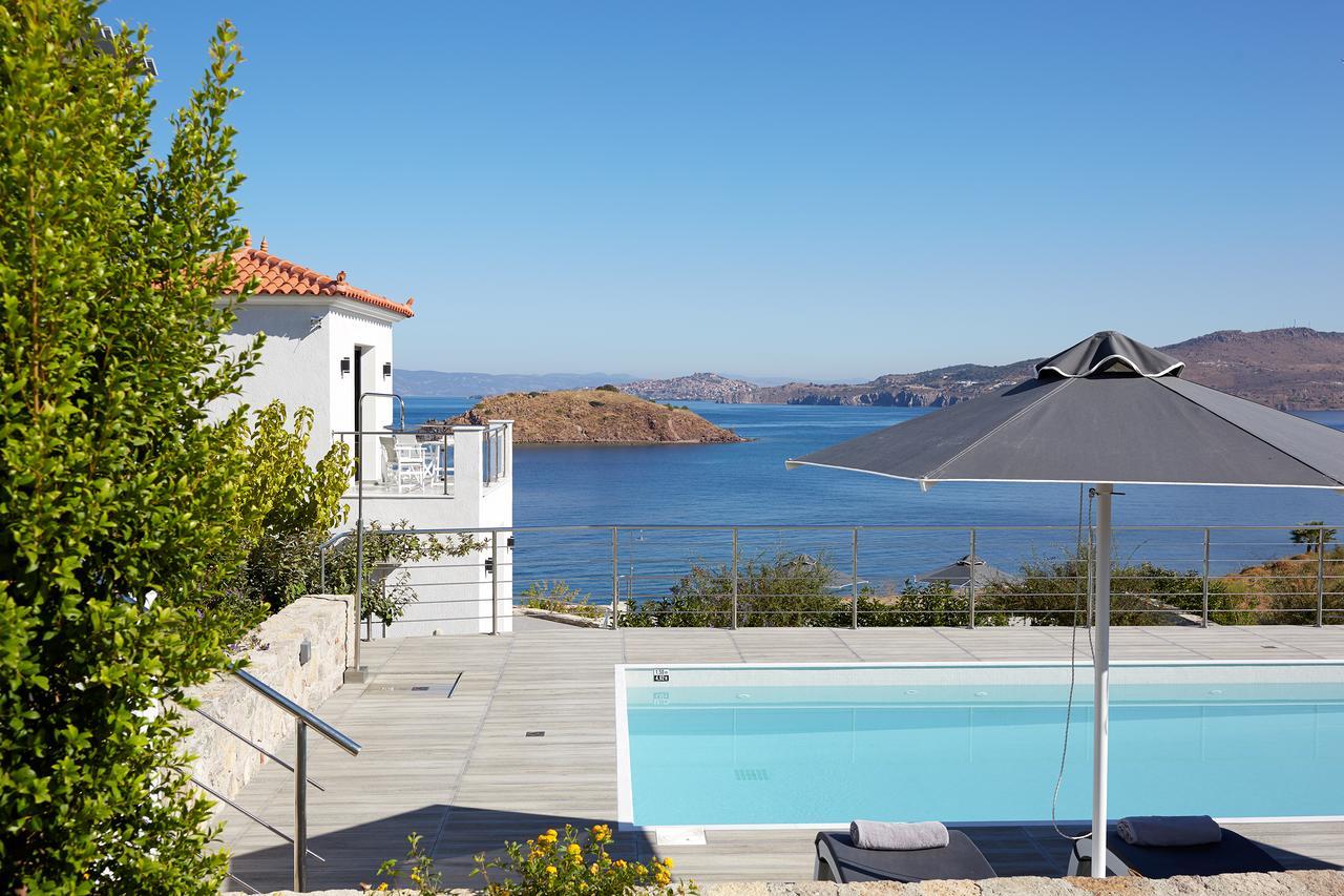Eleia Seafront Rooms & Villas Petra  Eksteriør billede